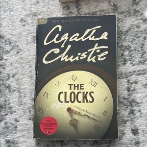 Agatha Christie 'The Clocks' Book